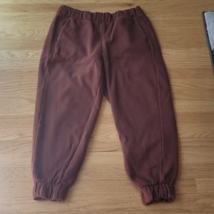 Cozy Mahogany Sweatpant Joggers